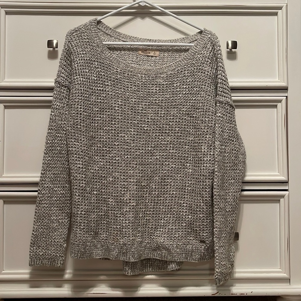 Grey Hollister Sweater